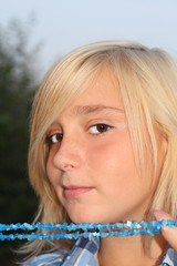 Blond girl