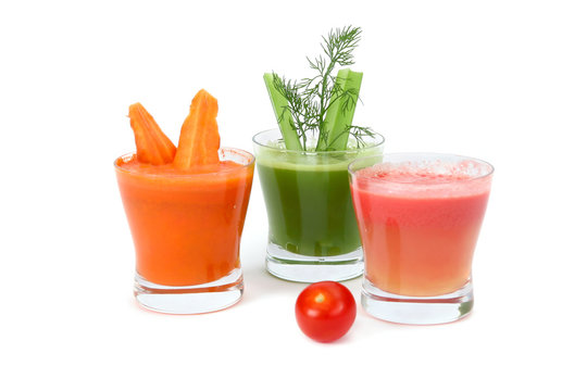 Carrot, Celery And Tomato Juice
