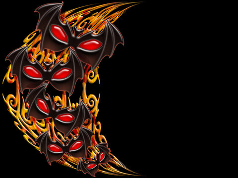 Halloween Maschera-Halloween Fire Mask-Masque Halloween