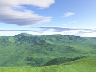 Gr&uuml;ne Landschaft