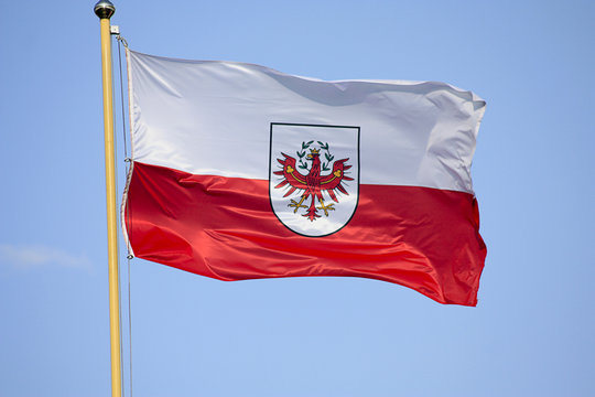 Fahne / Flagge Österreich - Kitzbühel, Österreich