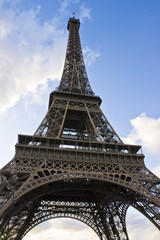 Fototapeta na wymiar Wieża Eiffla - Tour Eiffel - Paryż Francja