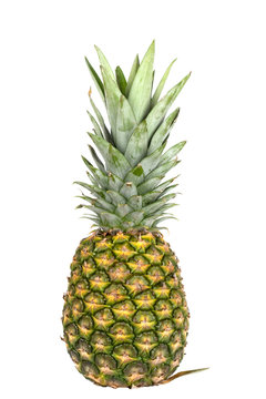 pineapple, isolated on white background