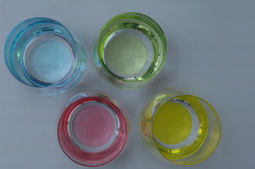 couleurs en verre