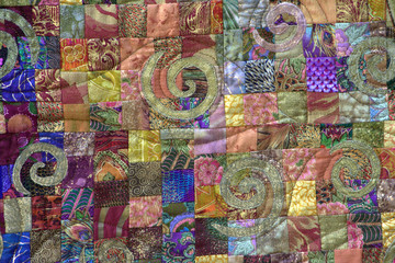 particolare di un patchwork