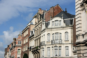 Fototapeta na wymiar Belgium - Leuven architecture