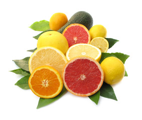 Fototapeta na wymiar Fruits tropical citrus