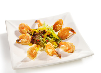 Salad with Shrimps