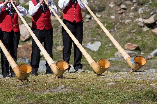 Alphorn in der Schweiz