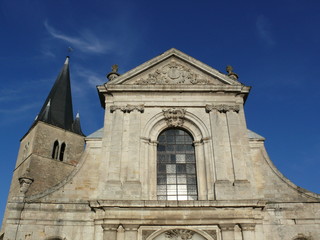 Fototapeta na wymiar Eglise Saint Maclou à Bar sur Aube