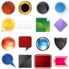 blank icon set