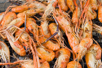 Shrimp grilled