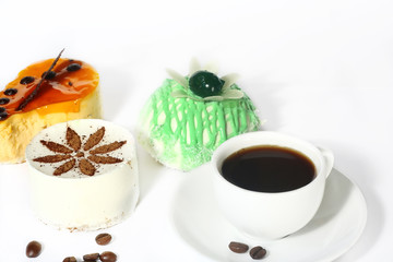 cakes and coffee