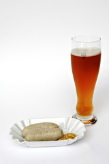 Weißwürste mit Bier