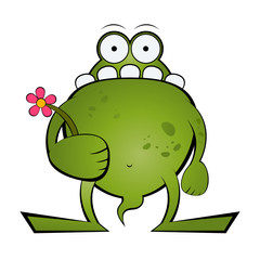 monster cartoon niedlich lustig