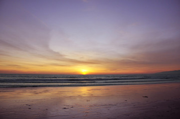 Obraz na płótnie Canvas sunset 1