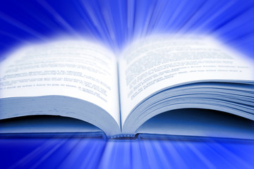 Fototapeta premium Open book