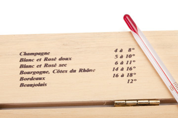 thermomètre à vin