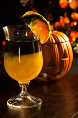 Halloween drinks - Rotten Pumpkin Cocktail