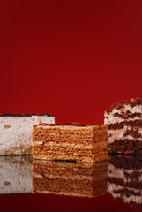 Appetizing cakes