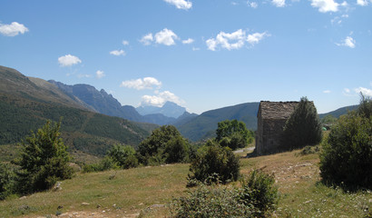 Paisaje natural de Ordesa-Huesca