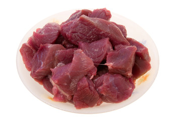 Raw meat