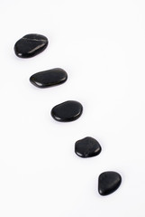 rangée de galets zens