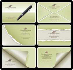 Business card set 9