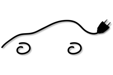 Eltrofahrzeug Piktogramm