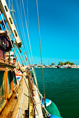 Fototapeta na wymiar Pirate boat trip