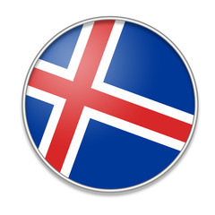 Fototapeta premium Flag of Iceland