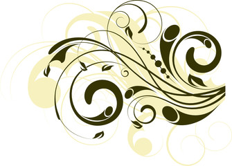 Floral abstract illustration