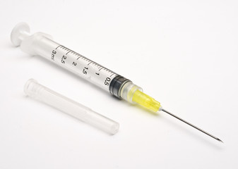 hypodermic syringe