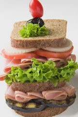 sandwich close up