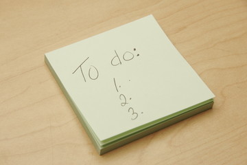 to do list