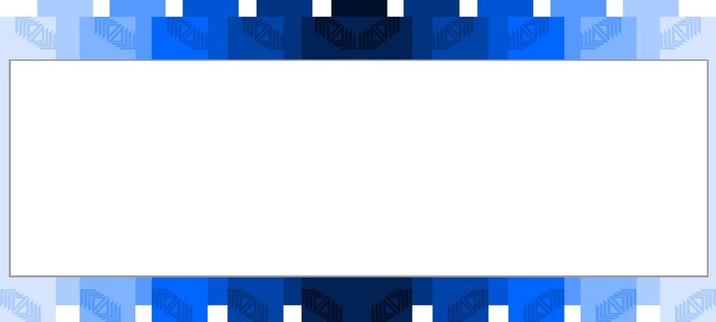 blue frame