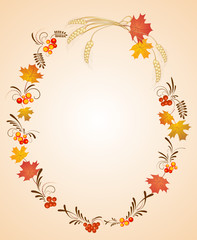 Autumn frame