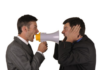 businessmen find out emotionally attitudes
