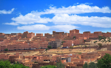 Fototapeta premium small Moroccan town