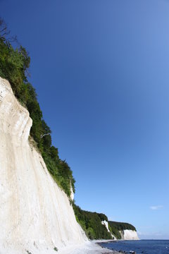 Kreidefelsen bei Sassnitz - Chalk cliffs at Sassnitz