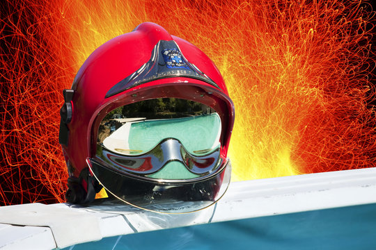casque de pompier