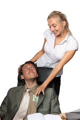 Secretary pulls out money