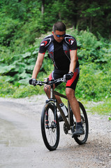 Obraz premium mountain bike