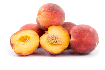 Ripe peaches