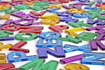 Letters from the alphabet © Nataraj