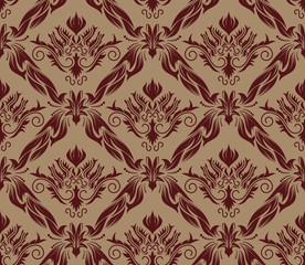 damask seamless