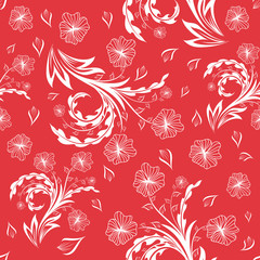 floral seamless background