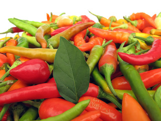 Hot chili peppers