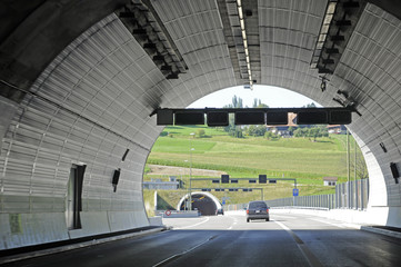 Tunnelausfahrt