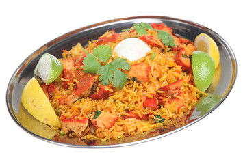 Indian Chicken Tikka Biriani